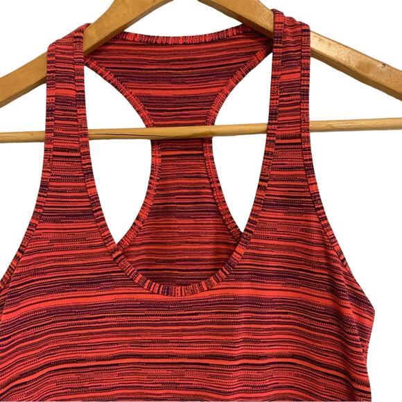 Lululemon Cool Racerback Red Space Dye size 4 - Picture 3 of 5